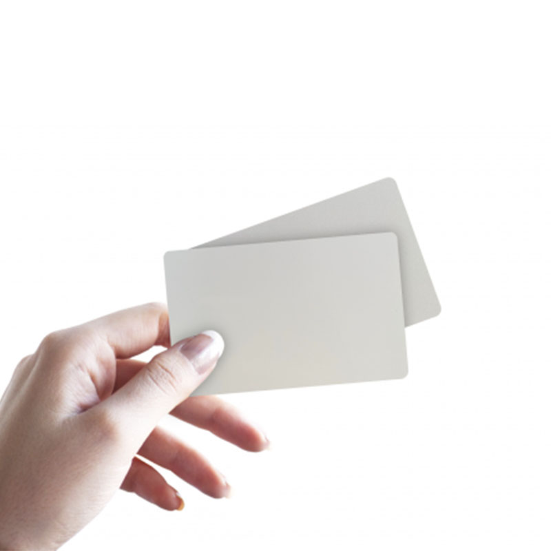 13.56Mhz NFC مخصص للطباعة الحرارية النافثة للحبر الأبيض بطاقة NTAG216 PVC قابلة لإعادة الكتابة