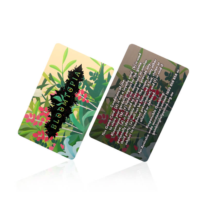 مكافحة التزييف 13.56 ميجا هرتز RFID ISO PVC طباعة مخصصة بطاقة NFC NTAG424 DNA