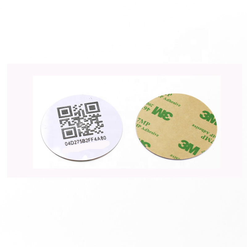 برمجة مقاومة للماء طباعة مخصصة 13.56 ميجا هرتز MIFARE خفيفة C NFC ملصق العلامة