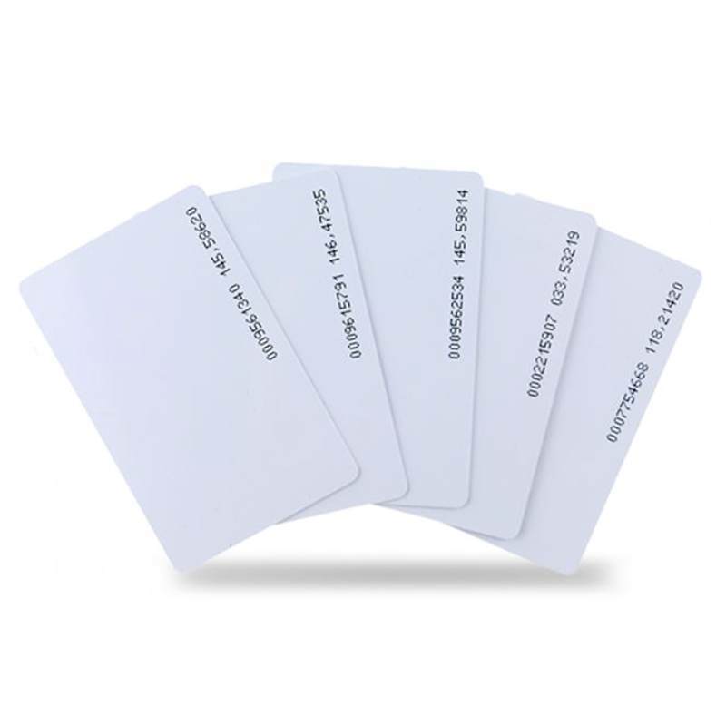Customize Printable RFID Access Control 125KHz PVC Smart Proximity ID Blank Card