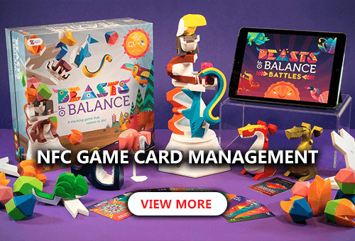 بطاقة لعبة NFC لمشروع وحوش التوازن