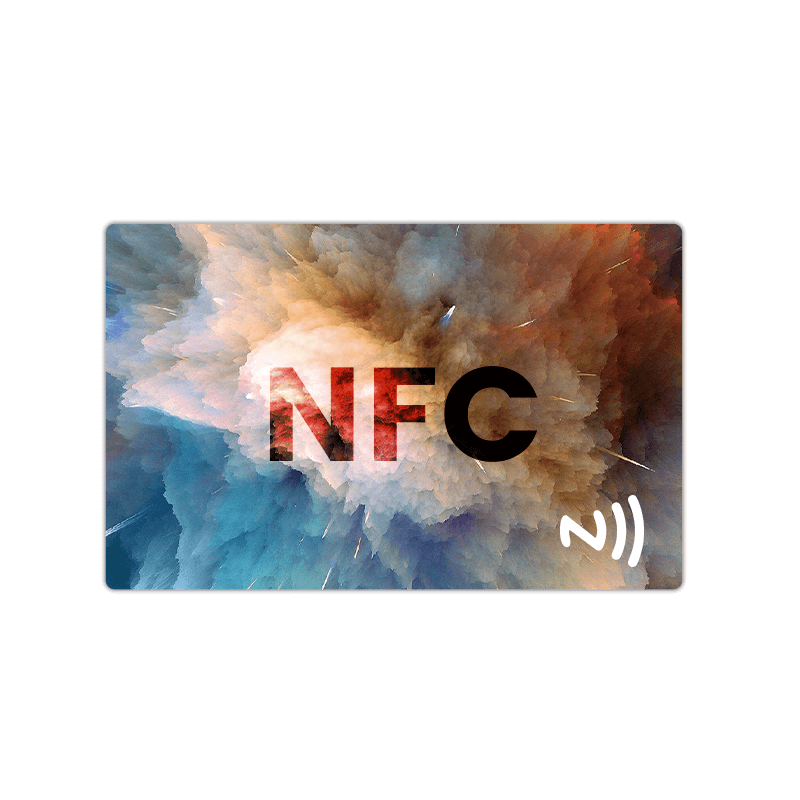 مخصصة للطباعة NFC السلبي 13.56MHz NTAG213 الشركة المصنعة للبطاقة البلاستيكية الذكية
