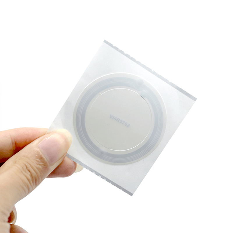 مخصص RFID 13.56MHz HF ICODE PVC CD ملصق تسمية الشركة المصنعة