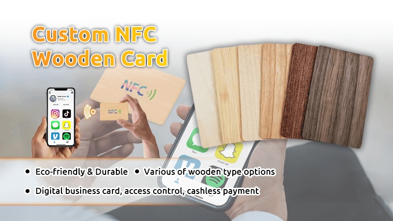 Custom NFC Wooden Cards
