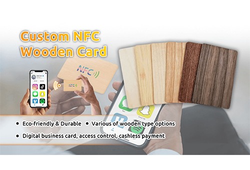 Custom NFC Wooden Card
